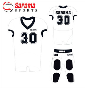 Maillots Maillot de football américain Fabricant d'usine Maillots d'entraînement personnalisés Chemise d'équipe Sublimation, - Product Image 3