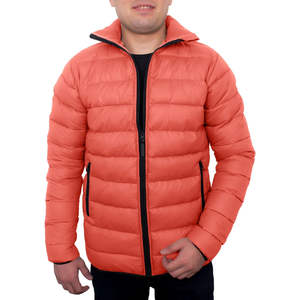 Veste matelassée fine pour homme, haute qualité, été, logo personnalisé, manches longues, réversible, livraison DDP - Product Image 1