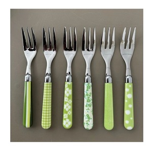 Juego de cubiertos preciosos con logotipo impreso al por mayor, esmaltado decorativo metálico de acero inoxidable para cocina, fabricado por exportador - Product Image 1