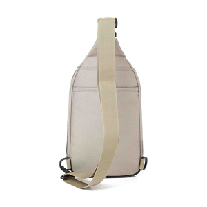 Sac à bandoulière unisexe en polyester de haute qualité, style vintage, tissu imperméable, élégant et tendance, pour la randonnée et les voyages, avec fermeture éclair, fabriqué au Vietnam - Product Image 4