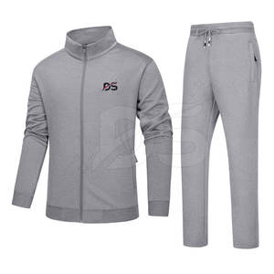 Survêtement Homme Casual Hiver Personnalisé avec Logo, 100% Coton, Léger, Respirant, Vêtement de Sport, Tenue d'Entraînement, Vêtement de Jogging - Product Image 1