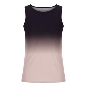 Camiseta sin mangas con estampado 3D degradado para hombre al por mayor, Camiseta deportiva informal sin mangas con cuello redondo, camiseta sin mangas - Product Image 2