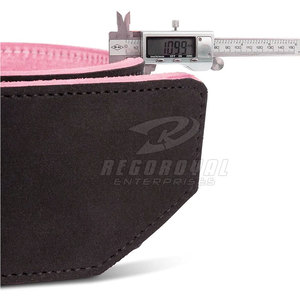 Cinturón de una sola punta Soporte resistente Cinturón de una sola punta Cuero duradero Hecho para levantamiento de pesas - Product Image 4