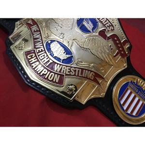 Ceinture de champion de lutte poids lourd des États-Unis NWA Huzaim Elite Sports, en métal plaqué laiton et zinc, équipement sportif de haute qualité - Product Image 5