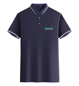 เสื้อลำลองถักไซส์ใหญ่สำหรับผู้ชายผ้าฝ้าย100% กันยับพิมพ์โลโก้ทรงปกติ - Product Image 2