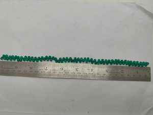 Onyx vert naturel larme 6*4mm perles toutes tailles disponibles pierre précieuse lisse polonais pierres précieuses pour bijoux perles agate verte - Product Image 6