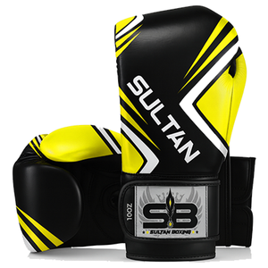 Guantes de Boxeo Sultan de Alta Calidad en Cuero PU con Acolchado de Espuma Multicapa para Entrenamiento de Sparring y Trabajo con Saco de Boxeo - Product Image 4