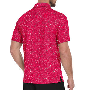 Camiseta Polo de Diseño Personalizado al por Mayor con Logotipo Personalizado, Color Sólido, Transpirable, Absorbente de Humedad, Camiseta Polo de Corte Regular con Estampado Personalizado - Product Image 2