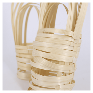 Portavasos de Bambú, Portavasos de Material de Bambú con Asa para Tazas de Vidrio y Uso Diario en el Hogar, Hecho en Vietnam - Product Image 4