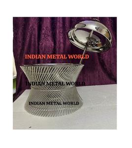 Pot chaud de décoration de maison au design antique pot en acier inoxydable de haute qualité de fournisseurs de gros - Product Image 5