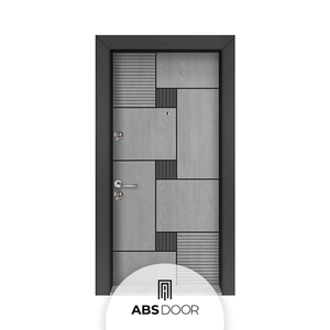 Puerta de Seguridad de Acero Inoxidable de Alto Rendimiento ABSDOOR ZENTRA Turquía para Apartamentos, Máxima Seguridad de Entrada para Villas y Hoteles - Product Image 3