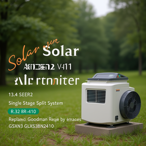 Aire Acondicionado Solar Goodman, Solo Frío, 13.4 SEER2, Sistema Split de Una Etapa, R-32, Reemplaza a GSXN3 GLXS3BN2410 - Product Image 1