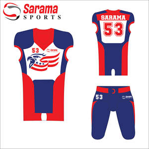 Uniforme de football américain sublimé à prix bon marché de haute qualité, Uniformes de football américain en gros sublimés, - Product Image 1