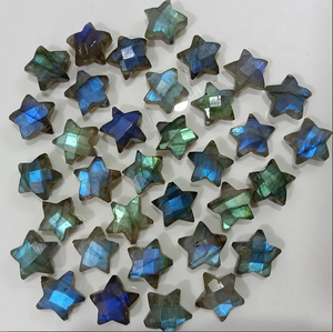 AAA พลอยบริโอเลตต์ทรงดาวสไตล์ลาบราดอไรต์ธรรมชาติฉูดฉาดหลายแบบผสมสำหรับทำเครื่องประดับเหมือนสร้อยข้อมือแหวน - Product Image 2