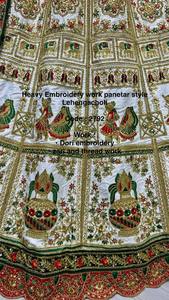 Lehenga choli ผ้าหนาปักสไตล์ panetar - Product Image 2