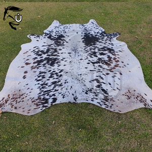 Alfombra de Cuero Vacuno con Pelo Brasileño, Tamaño y Color Personalizables, Unisex, 25-27 Pies Cuadrados - Product Image 1