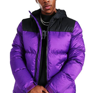 Veste imperméable homme printemps bouffant logo personnalisé veste coupe-vent bombardier personnalisé coupe-vent de gymnastique veste bouffante coupe-vent hiver - Product Image 2