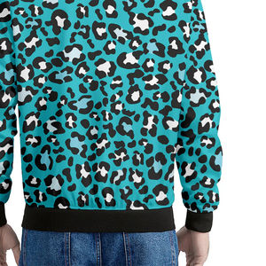 Veste bomber à sublimation pour homme, style tendance, personnalisable, coupe-vent, fabrication directe d'usine - Product Image 5