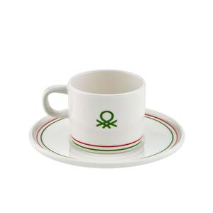ชุดแก้วกาแฟเซรามิกเบเนตอง หลากสี 2 ชิ้น 4 ชิ้น - หลากสี - Product Image 1