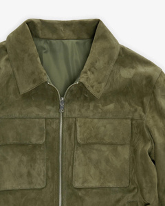 Chaqueta de Motociclista de Piel de Vaca y Lona de Invierno Premium, Textura Suave, Ecológica, Impermeable, Vintage, Hecha a Mano, Calidad Atemporal - Product Image 3