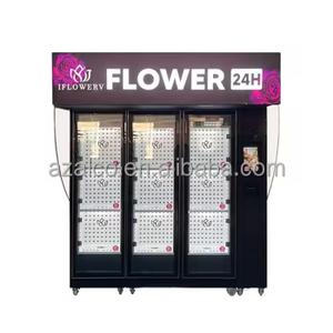 Ngoài Trời Máy Bán Hàng Tự Động 6 Tủ Lưới 6L Mỗi Trái Cây Rau Tươi Hoa Máy Bán Hàng Tự Động Kiểm Soát Nhiệt Độ Chất Lượng Cao - Product Image 6