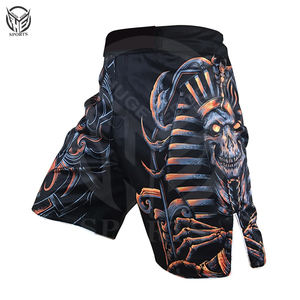 Custom Made MMA Fight Shorts Wholesale Price MMA Short For Men's /Best Quality MMA <b>Grappling</b> JIU-JITSU Shorts - Product Image 5