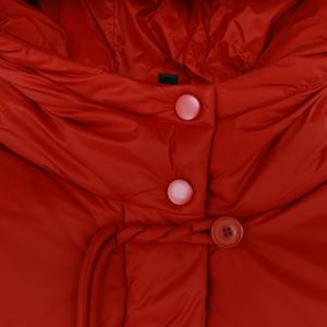 Manteau d'oie de luxe pour femmes imprimé tricoté imperméable respirant hiver doudounes vêtements d'extérieur à capuche - Product Image 4