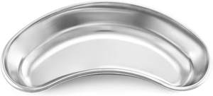 Plateau de chirurgie en acier inoxydable, bassin en forme de rein, plateaux chirurgicaux - Product Image 2