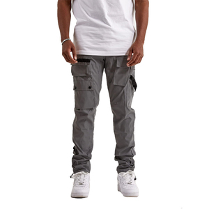 Pantalones de hombre de alta calidad frescos y cómodos, pantalones Cargo lavados, diseño elegante transpirable, pantalones Cargo para hombre recién llegados - Product Image 1