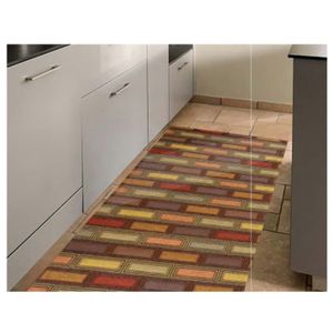 Tappeto corridoio in ciniglia Italica Brick, 65 cm. (Dintex 56624) - Product Image 2