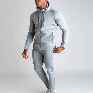 Chándal OEM para hombre, chándales ajustados, ropa deportiva para hombre, chándal de algodón polar de alta calidad para invierno, chándales para hombre - Product Image 4