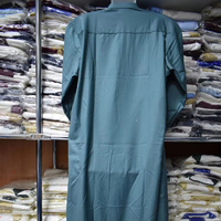 Kamiss marocain prêt-à-porter automne/hiver pour homme, en lin respirant, longueur cheville, avec capuche, style Jubba, décontracté, pour adultes, personnalisable ODM