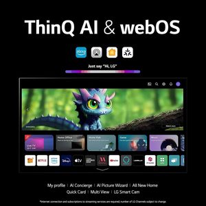 Paquete de Televisor OLED Inteligente de 83 Pulgadas con 4K HDR, Frecuencia de Actualización de 120 Hz, Protección de Cables y Kit de Transmisión - Product Image 4