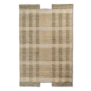 Alfombras de Lana Dorada Contour, Estilo Geométrico y Bohemio para Sala de Estar, Dormitorio, Pasillo, Alfombra para Habitación Hwl-450 - Product Image 1