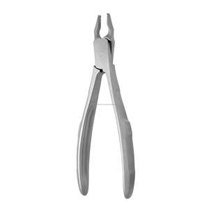 Diseño de mandíbula estrecha suave # 34N Fórceps de extracción dental Instrumento quirúrgico de acero inoxidable para una electricidad dental eficiente - Product Image 1