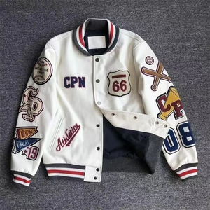 University Premium Quality Varsity <b>Jacket</b> Custom Logo Embroidery Button Decoration Winter Wool Options Solid - Product Image 5