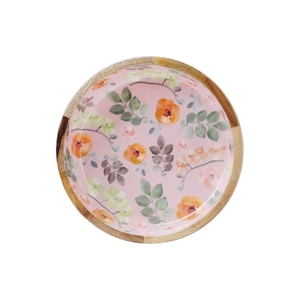Bol en émail sur bois moderne, fait main, écologique et de qualité supérieure pour servir et dîner (soupe, salade ou événements festifs) - Product Image 5