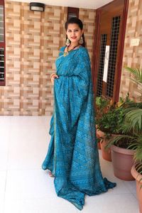 Última colección de Sari de Varanasi con tafetán seda impresión Jacquard tejido borde Palau - Product Image 5