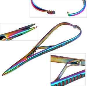 เครื่องมือจับเข็มผ่าตัดเคลือบไทเทเนียมระดับมืออาชีพ พร้อมด้ามจับที่มีความแม่นยำสูงและสแตนเลสที่ทนทาน - Product Image 6