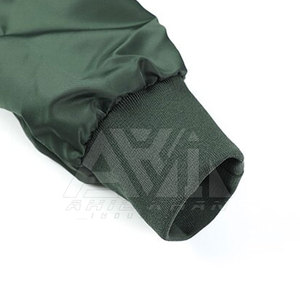 Chaqueta Bomber para Hombre, Ligera, Estilo Aviador, con Cierre, Ropa Exterior Informal, OEM ODM - Product Image 3