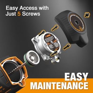 Cloueur sans fil 20V sans balais à double mode pour charpente, batterie lithium-ion 4.0Ah, clous de 3-1/2 pouces à 34 degrés, avec réglage de profondeur pour OEM - Product Image 2