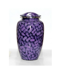 โกศบรรจุอัฐิสำหรับผู้ใหญ่ รุ่น ZHE 2073 สไตล์อเมริกัน สีน้ำเงินเข้ม ทำจากอะลูมิเนียม ทนทาน ขนาด 220 คิวบิกอินช์ - Product Image 1