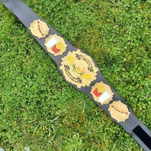 Ceinture de championnat personnalisable Plaques métalliques durables de haute qualité Poids léger Couleur personnalisée Logo personnalisé Gravure personnalisée - Product Image 4