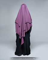 Vente en gros usine : Khimar en polyester à deux couches, Hijab Diamant, Vêtement Modeste, Couleurs Limitées, Taille Unique, Grande Taille, Respirant