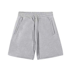 2025 cordon taille Gym Fitness hommes Shorts respirant Sweat Shorts 100% coton sur mesure prix de gros pour Jogging court - Product Image 2