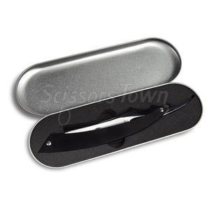 Rasoir droit professionnel avec lame tranchante personnalisée et poignée légère et durable - Product Image 6