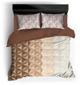 Ensemble de draps de lit en coton sergé doux et pur de haute qualité avec deux taies d'oreiller, vente en gros 200TC