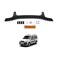 Protector de Capó Delantero ABS Estilo Deportivo, Deflector de Viento para Fiat Doblo 2000-2004, Ajuste OEM, Fácil Instalación, Protector Contra Insectos, Accesorios Exteriores