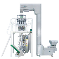 Machine d'emballage verticale automatique pour frites, avec pesage multi-têtes, pour chips de pommes de terre