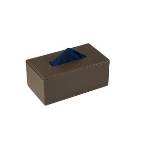 Accessoires pour hôtel Ensemble de salle de bain en cuir PU avec couvercle de boîte à mouchoirs pour hôtels et bacs - Product Image 6